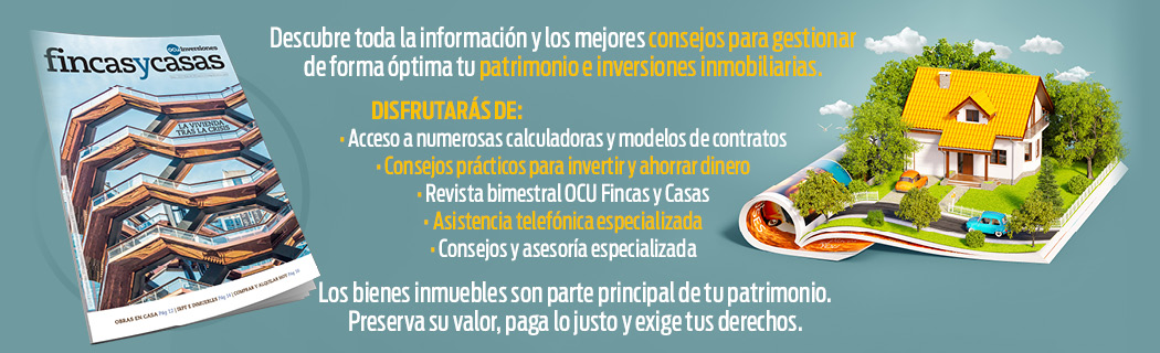 OCU Inmobiliario, OCU Fincas y Casas