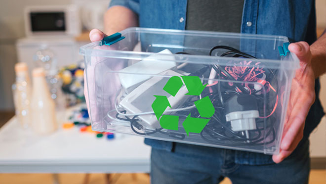 Reciclaje de componentes