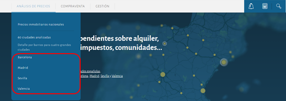 Análisis de cuatro capitales