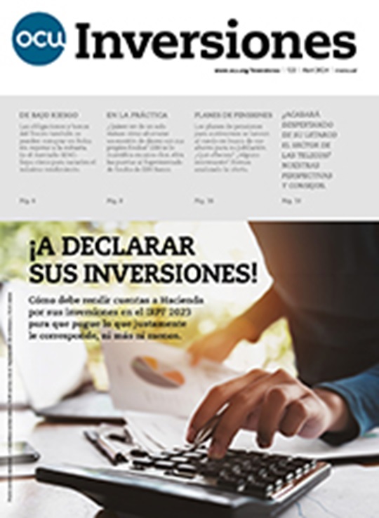 Portado de OCU Inversiones mensual nº 122