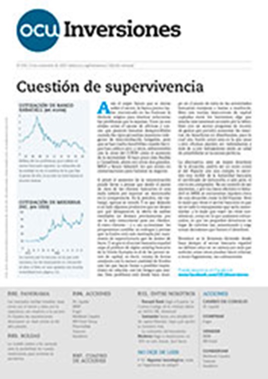 Revista semanal de OCU Inversiones nº 916.
