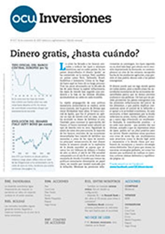 Revista semanal de OCU Inversiones nº 917