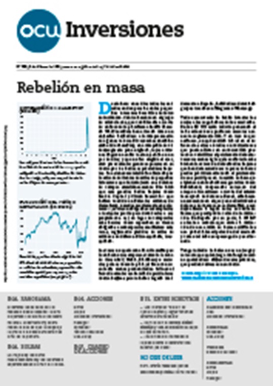 Revista semanal de OCU Inversiones nº 926.