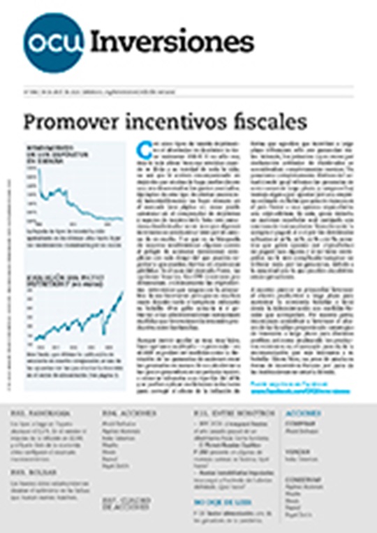 Revista semanal de OCU Inversiones nº 936.