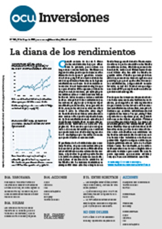 Revista semanal de OCU Inversiones nº 940.