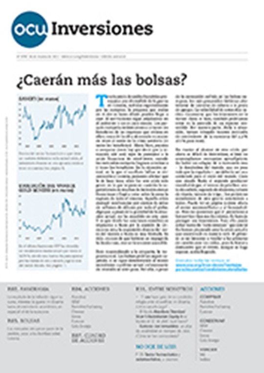 Portada de la revista semanal de OCU Inversiones nº 979.