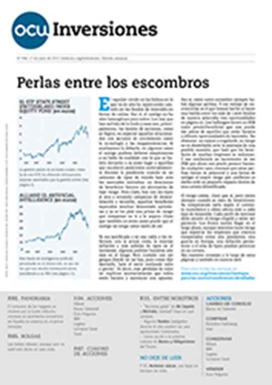 Portada de la revista semanal de OCU Inversiones nº 994.
