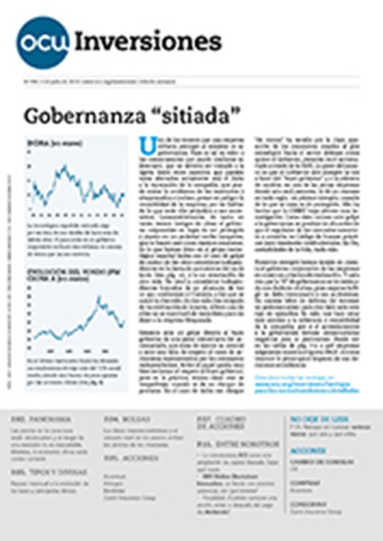 Portada de la revista semanal de OCU Inversiones nº 995