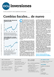 Portada de la revista semanal de OCU Inversiones nº 1.004.