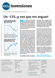 Portada de la revista semanal de OCU Inversiones nº 1.021.
