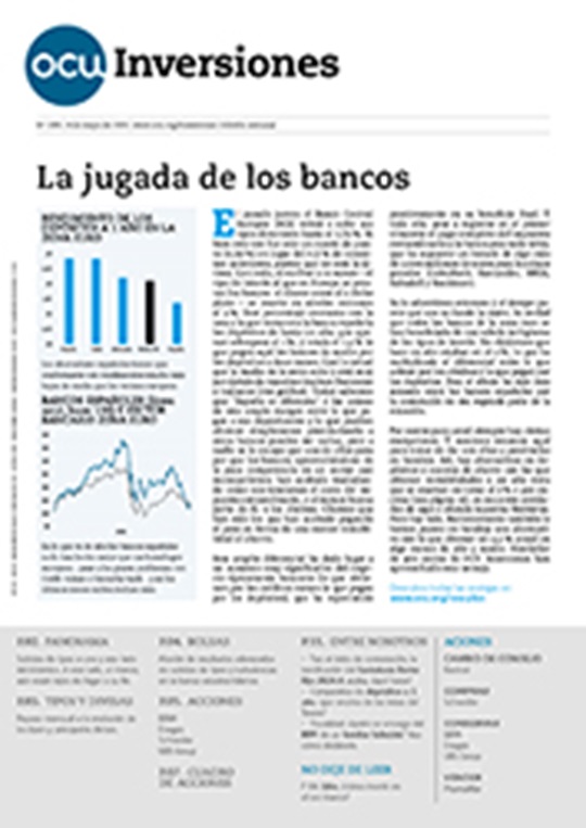 Portada de la revista semanal de OCU Inversiones nº 1.035.