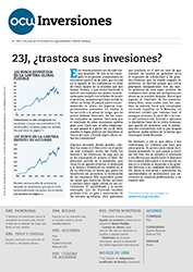 Portada de la revista semanal de OCU Inversiones nº 1.039.