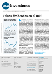 Portada de la revista semanal de OCU Inversiones nº 1.040.