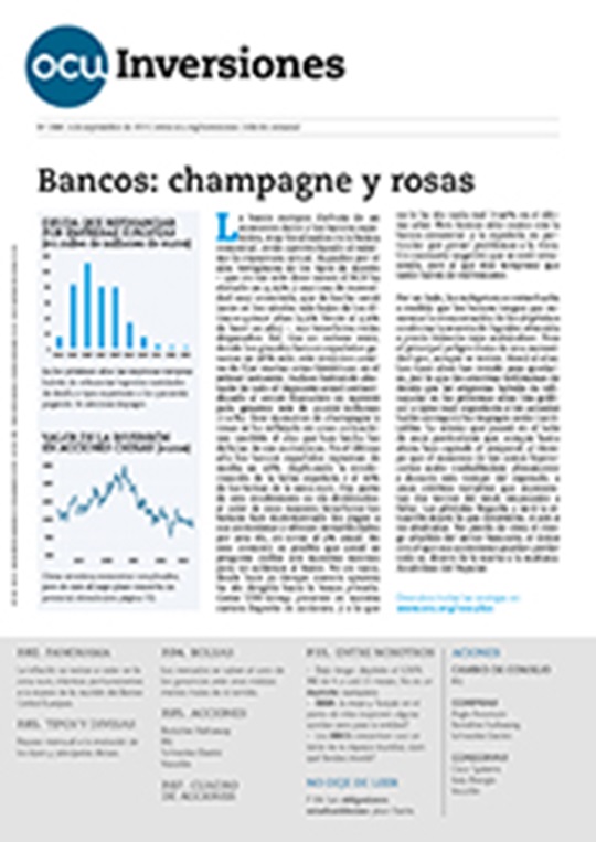 Portada de la revista semanal de OCU Inversiones nº 1.048.