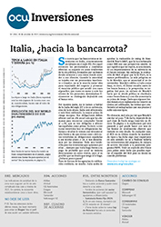 Portada de la revista semanal de OCU Inversiones nº 1.056.