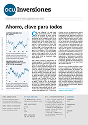 Portada de la revista semanal de OCU Inversiones nº 1.057.