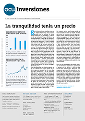 Portada de la revista semanal de OCU Inversiones nº 1.066.