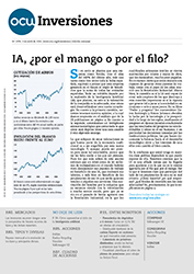 Portada de la revista semanal de OCU Inversiones nº 1.078.