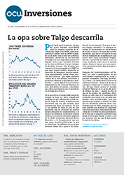 Portada de la revista semanal OCU Inversiones nº 1096.