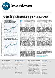 Portada de la revista semanal de OCU Inversiones nº 1.105.