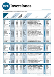 Portada de la revista semanal de OCU Inversiones nº 1.111.