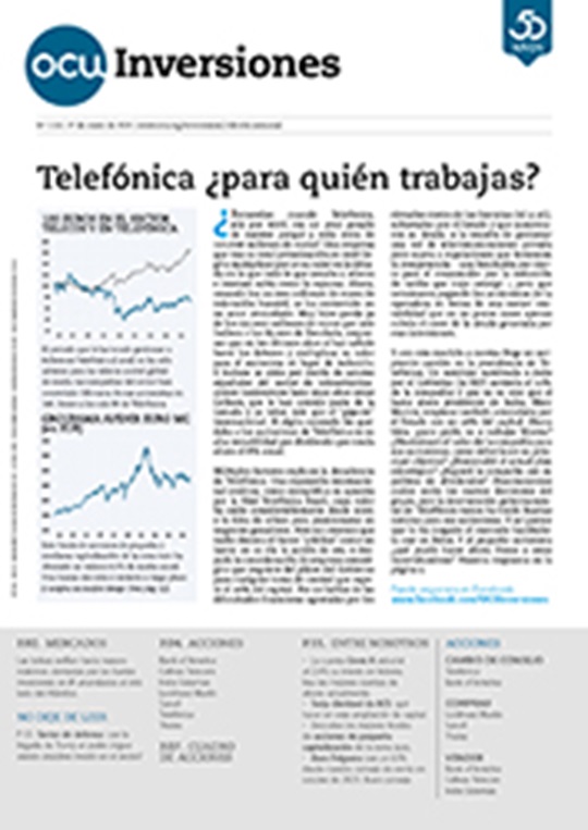 Portada de la revista semanal de OCU Inversiones nº 1.116.