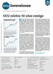 Portada de la revista semanal de OCU Inversiones nº 1.118.