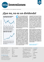 Portada de la revista semanal de OCU Inversiones nº 1.133.