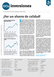 Portada de la revista semanal de OCU Inversiones nº 1.134.