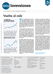 Portada de la revista semanal de OCU Inversiones nº 1.143.