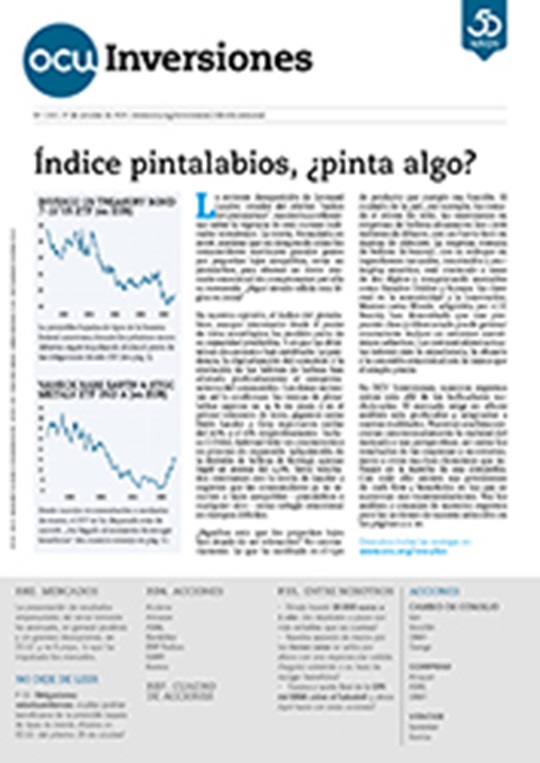 Portada de la revista semanal de OCU Inversiones nº 1.152.