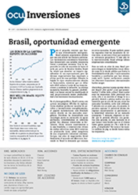 Portada de la revista semanal de OCU Inversiones nº 1.157.