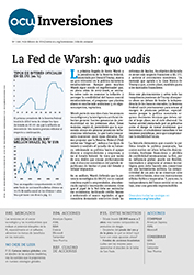 Portada de la revista semanal de OCU Inversiones nº 1.166.