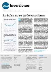 Portada de la revista semanal de OCU Inversiones nº 1.190.