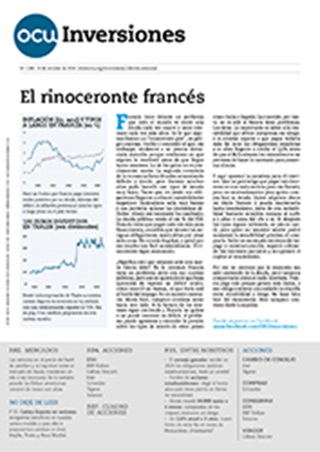 Portada de la revista semanal de OCU Inversiones nº 1.198.