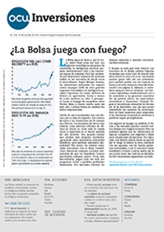 Portada de la revista semanal de OCU Inversiones nº 1.201.