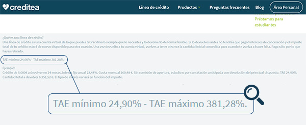 tae creditea